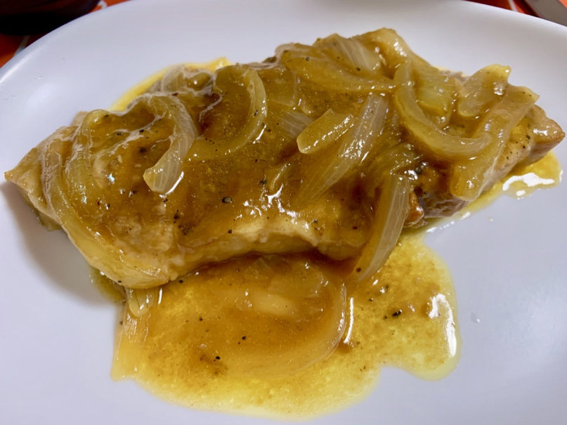 豚ランプ肉のバルサミコ煮 徒然わいん