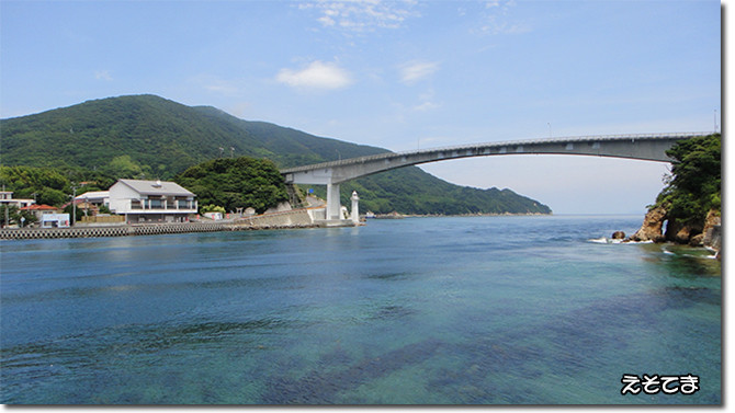 上関大橋(長島側から撮影)