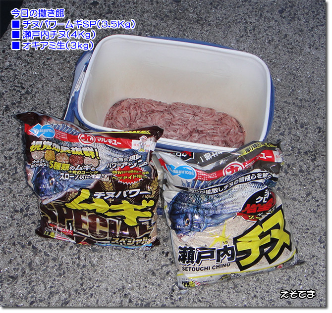 7月1日の撒き餌