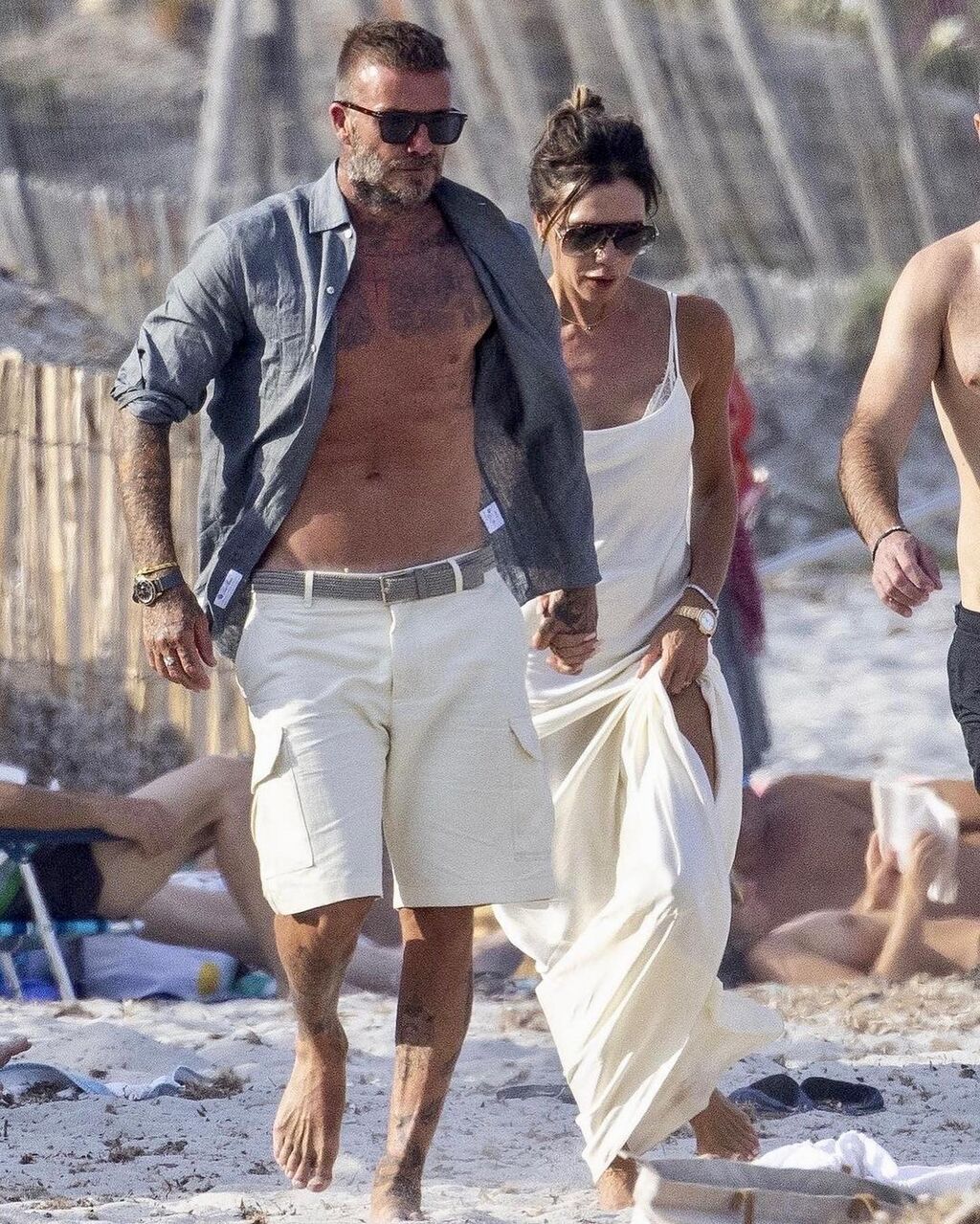 デビッド ベッカムとヴィクトリア ヴァカンス先で手を繋ぎエスコート メンズセレブファッションニュース