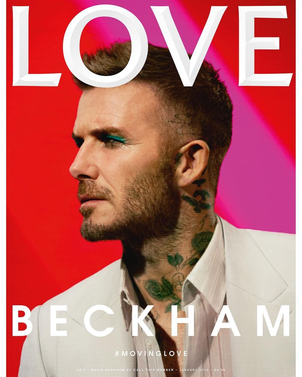 デビッド ベッカム 雑誌 Love の表紙を飾る メンズセレブファッションニュース