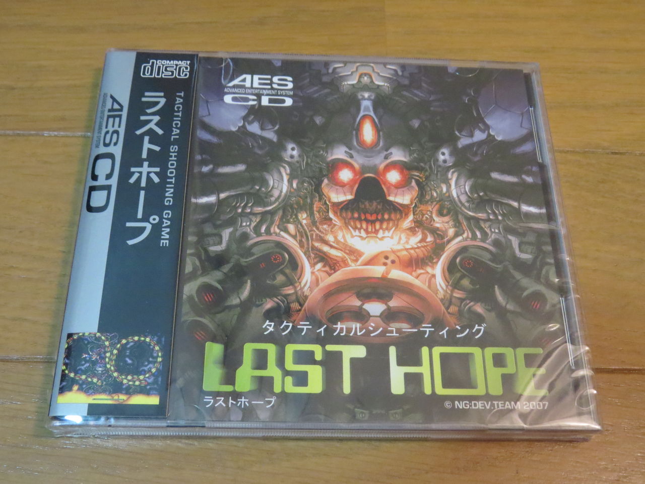 ラストホープ LAST HOPE AES ネオジオロムカセット シューティング 
