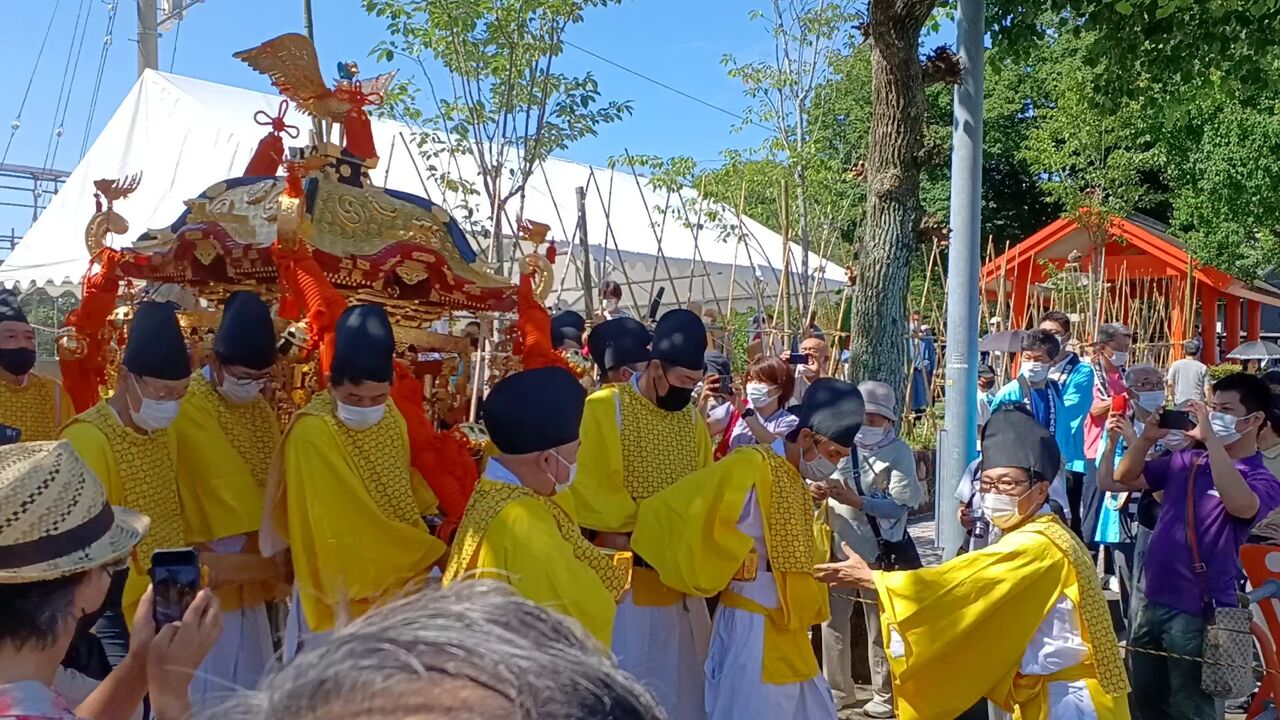 木版画 時代不明 尾張津島朝祭 郷土版画 – 津島市立図書館