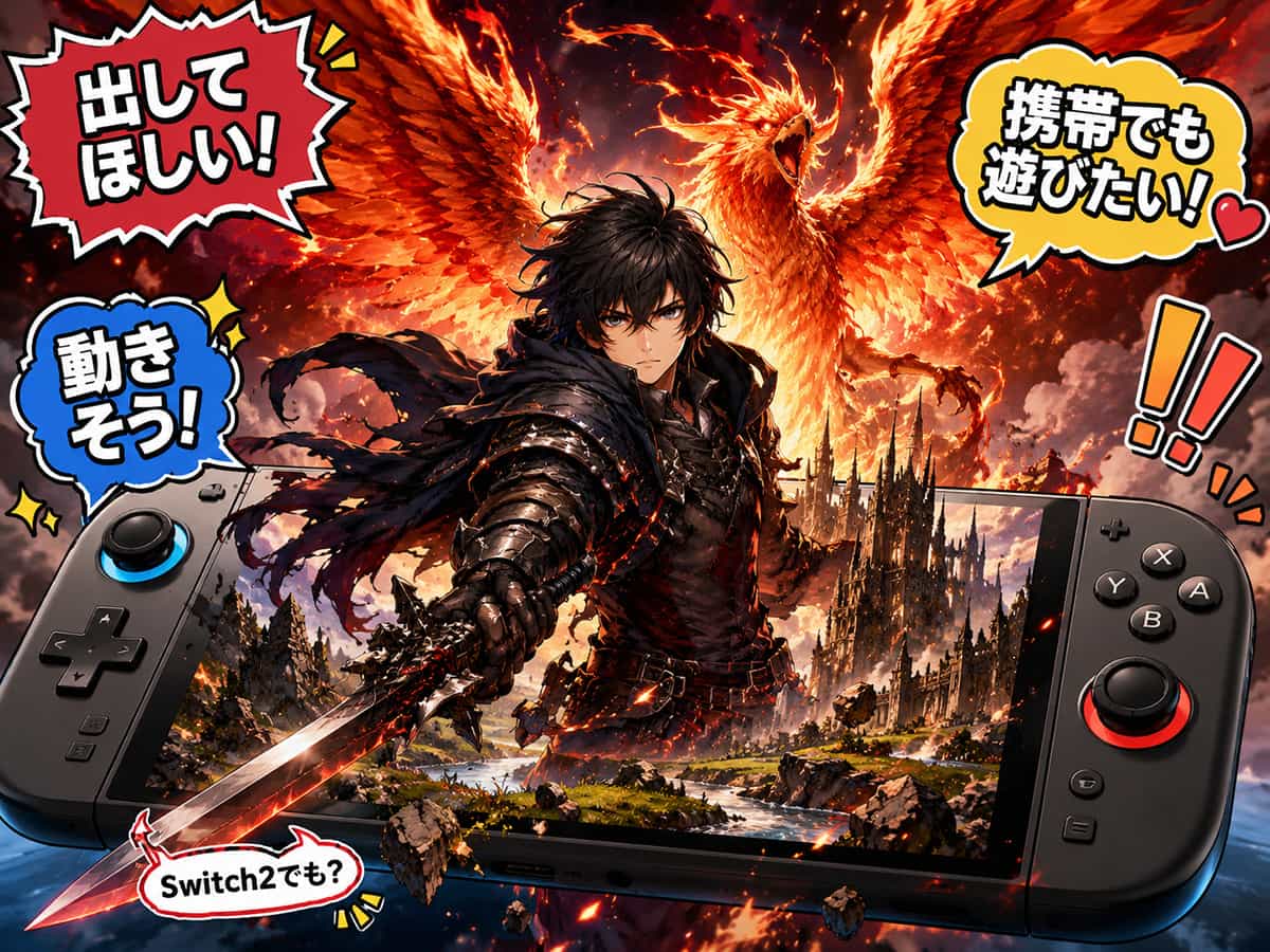 FF16をSwitch2で出してほしい