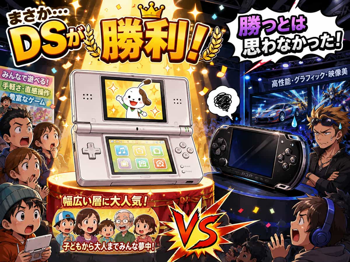 DSとPSPの対決