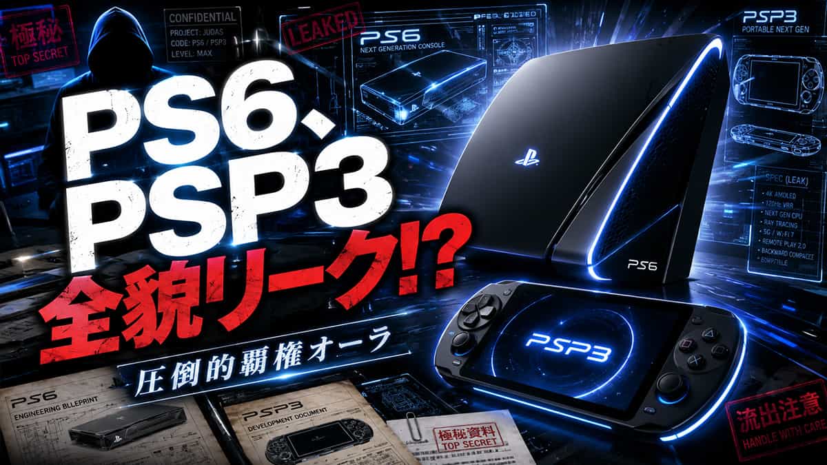 PS6、PSP3のリーク