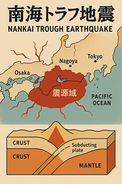 南海トラフ地震の想定死者数