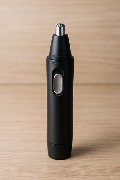 助けて　鼻毛カッターが毛を噛み込んで止まって動けない