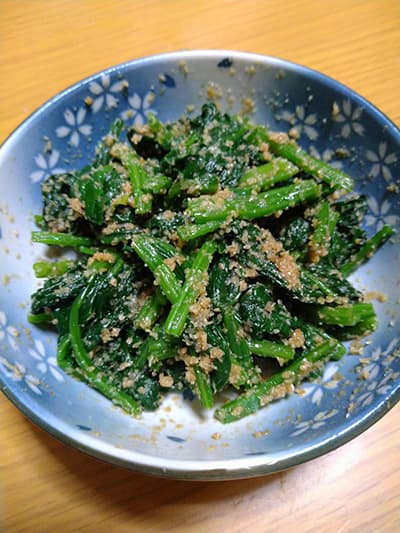 ほうれんそう和え