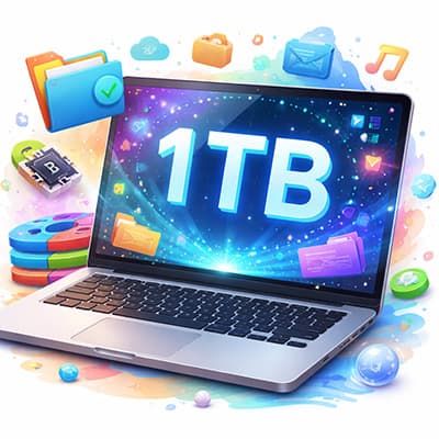 パソコンの容量1TBで十分？