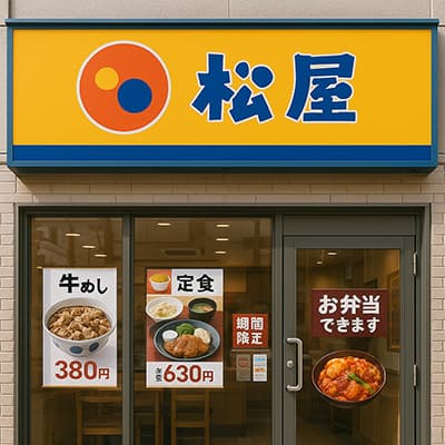 松屋、これで1510円