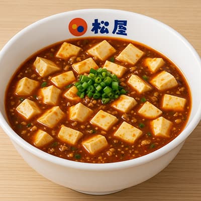 松屋さん、麻婆豆腐が微妙