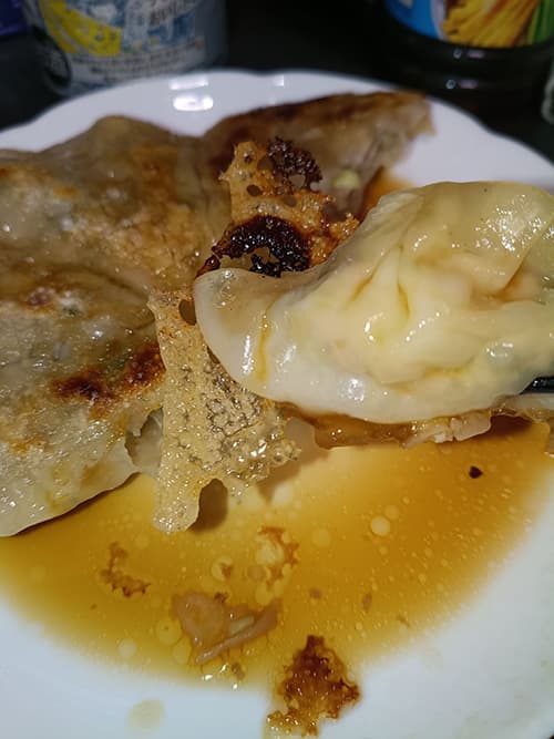 羽根つき餃子