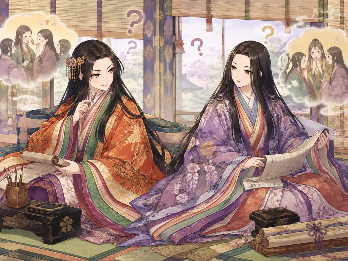 清少納言と紫式部って交流あったの？