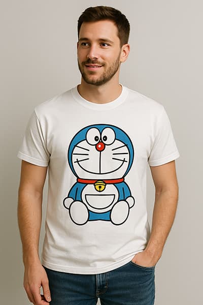 ドラえもんTシャツを買ったから見てくれ