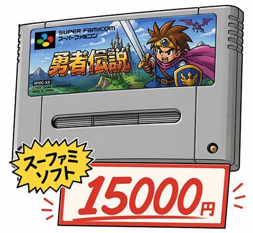 スーファミソフト定価当時 1,5000円ｗｗｗｗｗｗｗ