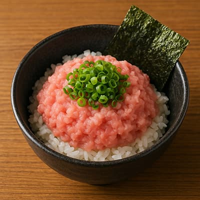 ネギトロの語源の由来は鮪の身をねぎ取るから来ている