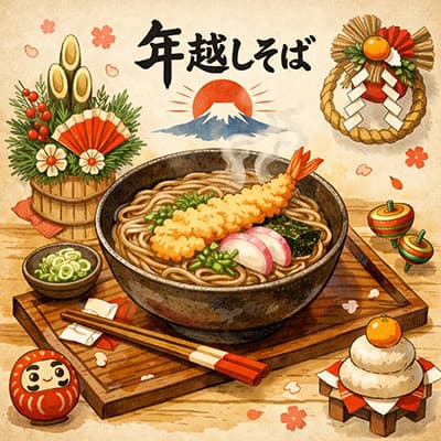 年越しそば食った？