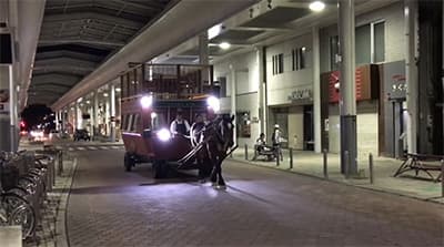 車より馬車のほうが環境に優しい