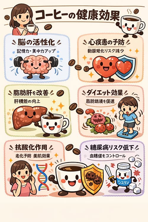 コーヒーって体に良いの？