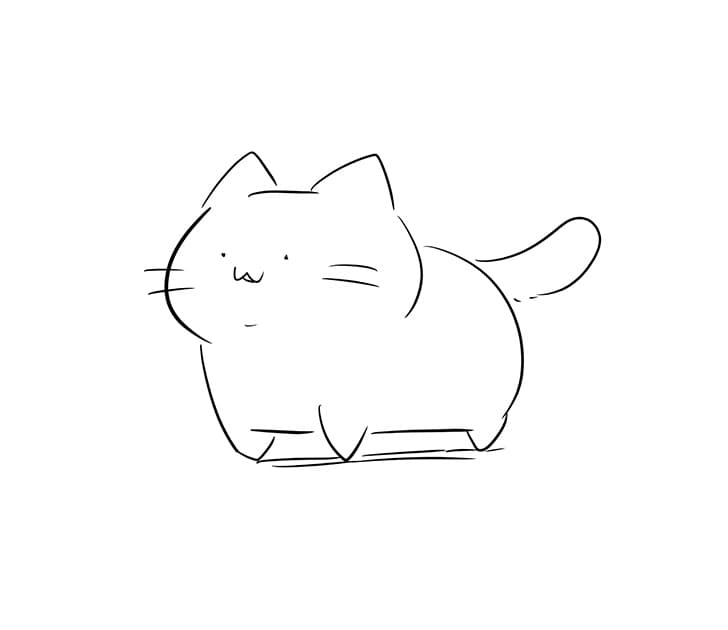 猫のイラスト