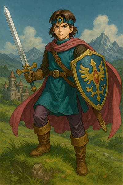 ドラクエで勇者が一般人だったことってある？