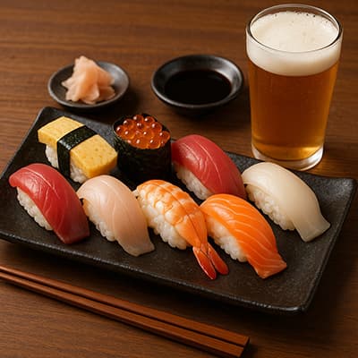 寿司に合う飲み物