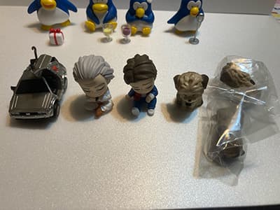 バックトゥザフューチャーのガチャガチャ