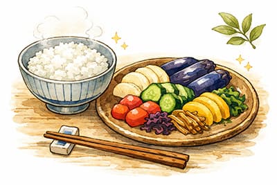 おまえら漬物でご飯食える？