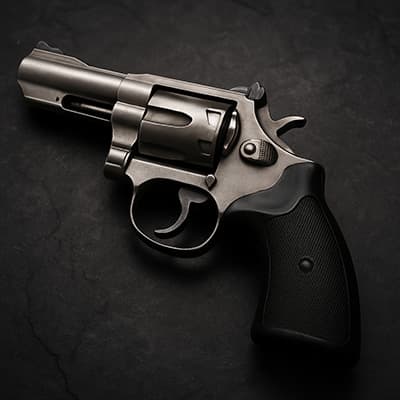 リボルバー拳銃、メリットがない模様