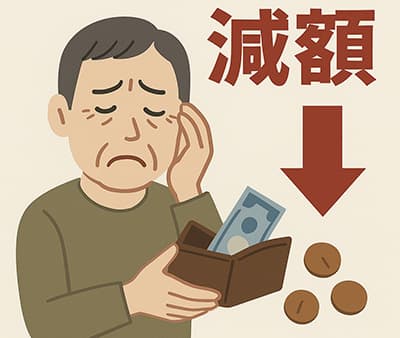 生活保護、減額