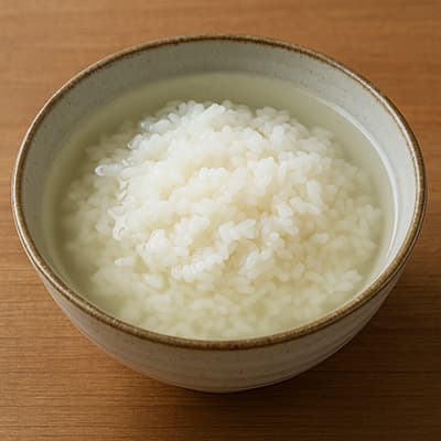 山形県の郷土料理、水かけご飯