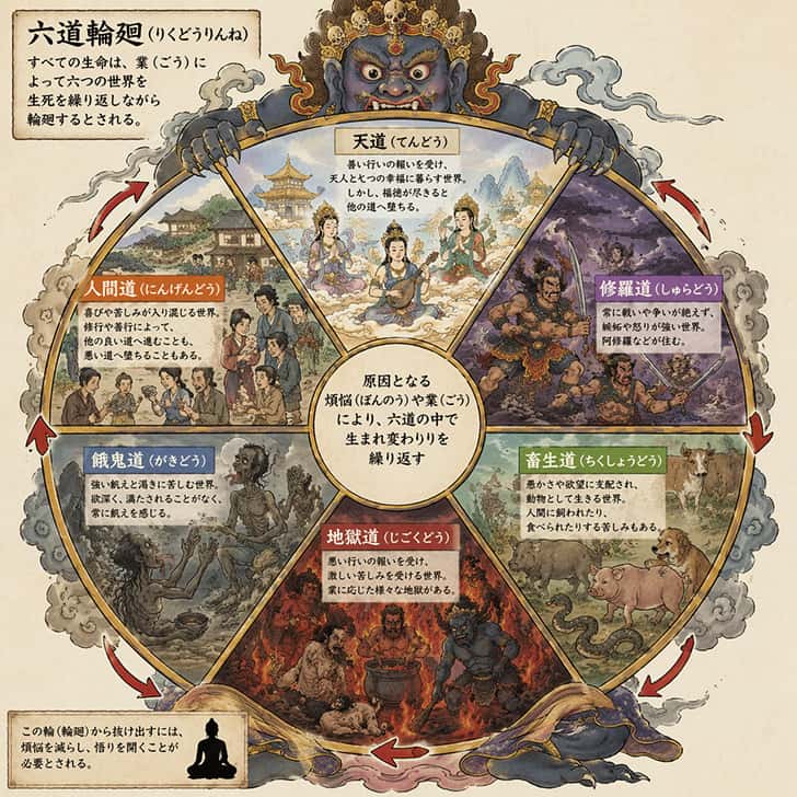 仏教の六道輪廻っておかしくね