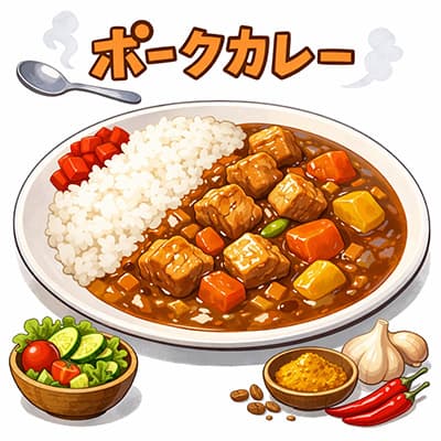カレーってポークカレーが1番美味しいよな