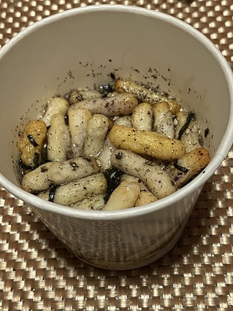 あられとスープ ご飯じゃないお茶漬け