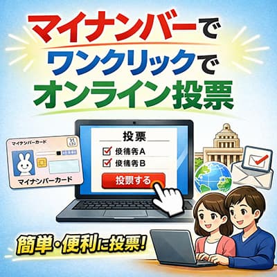 政治を良くする方法を思いついた！