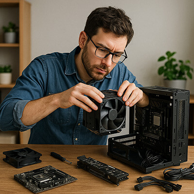 ワイ、ついに自作PCパーツが届く