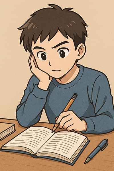 勉強に集中する方法教えて