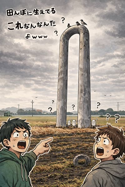 田んぼに生えてる「これ」なんなんだよｗｗｗ