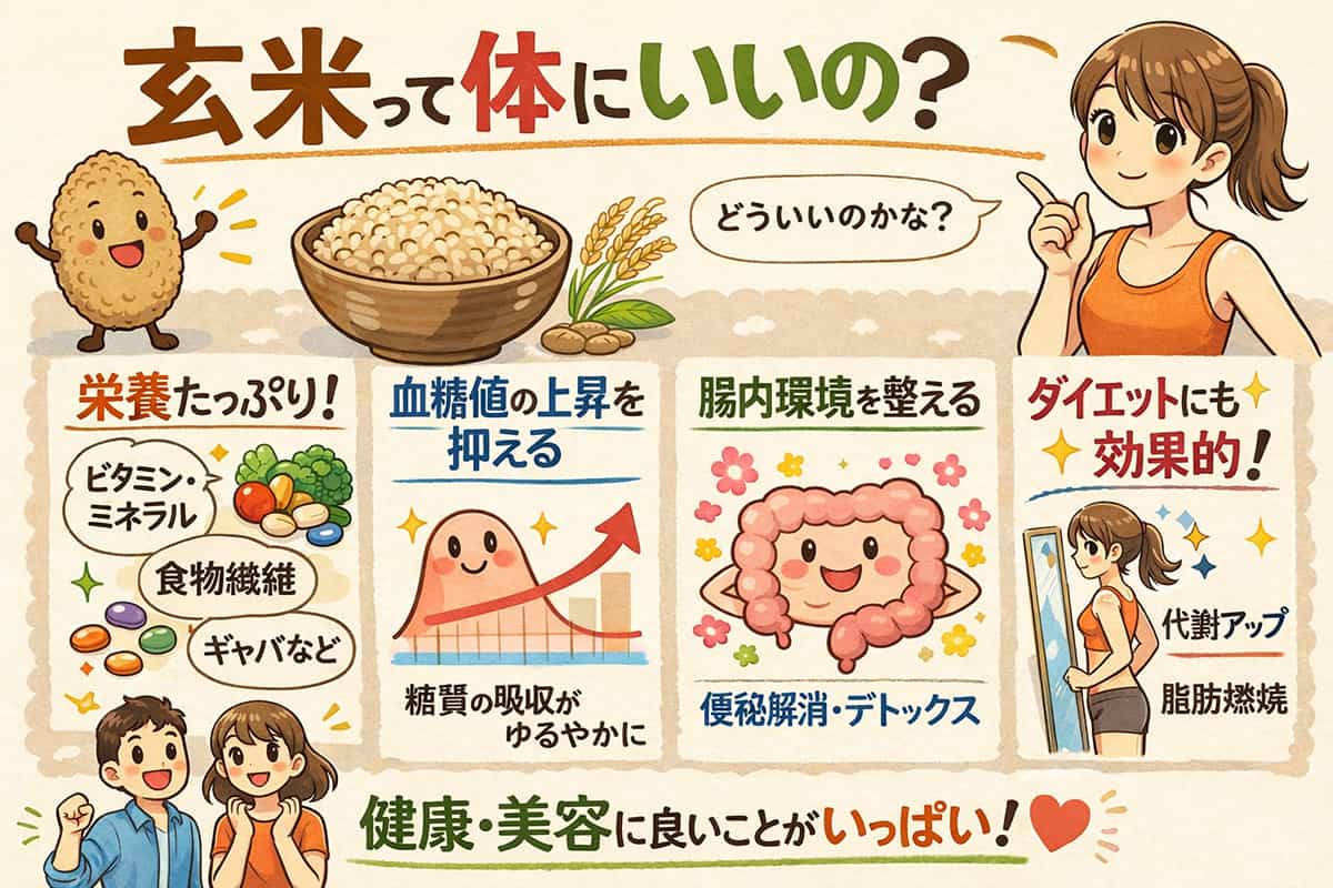 玄米って身体にいいの？