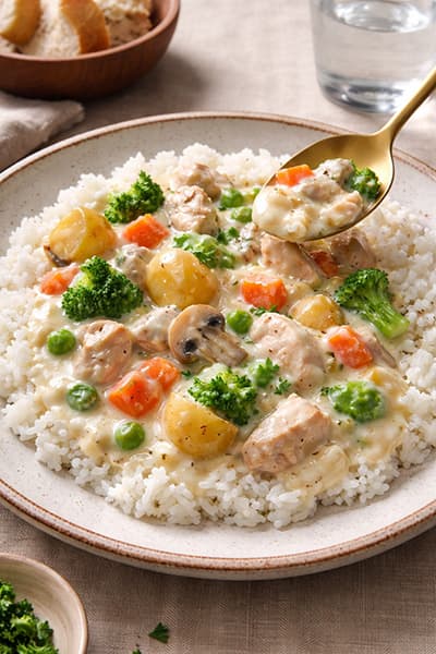 シチューかけご飯は有りか無しか