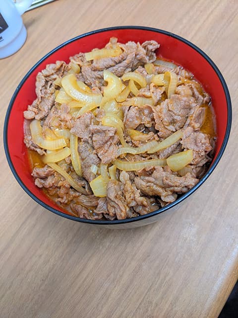 牛丼自作したった