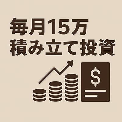 毎月15万円積み立てしてるこどおじだけど質問ある？