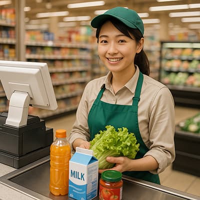 スーパーのレジをやっていて思うこと