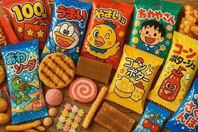 30円で買える駄菓子早い者勝ち