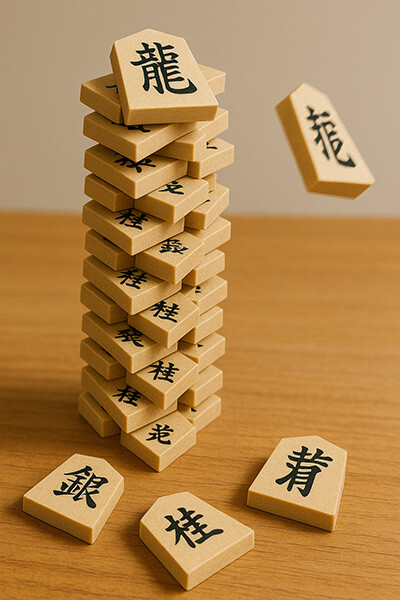 「セルフ将棋崩し」が脳の劣化を防ぐ自分に課すトレーニングになかなか良いらしい