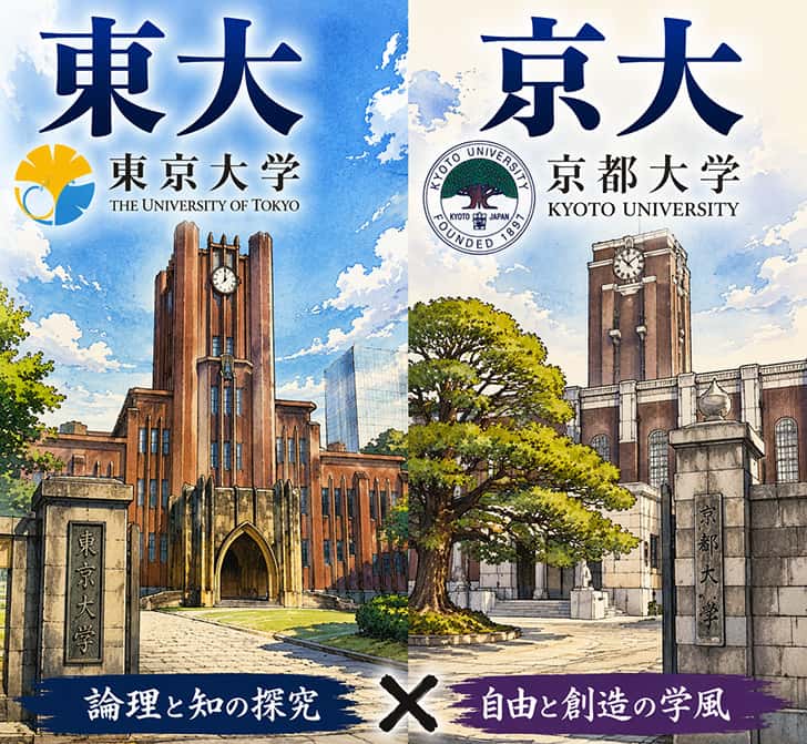 東大と京大って難易度同じなのに評価差デカすぎないか？