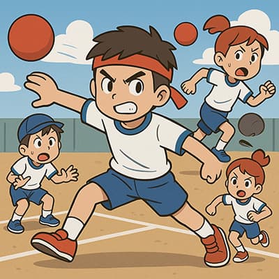 ドッジボールのルール増やしていくぞ