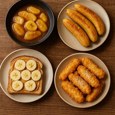 バナナの一番美味しい食べ方