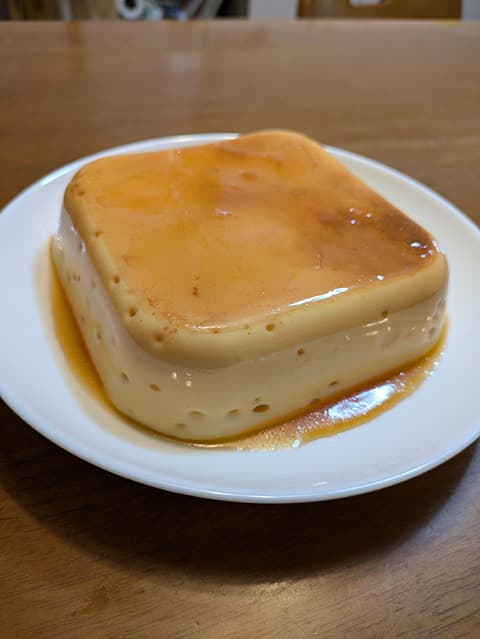 でかプリンが出来た